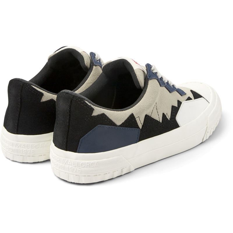 CAMPER Camaleon Safa - Sneakers For Women - Grey,Black,Blue, Size 9, Cotton Fabric