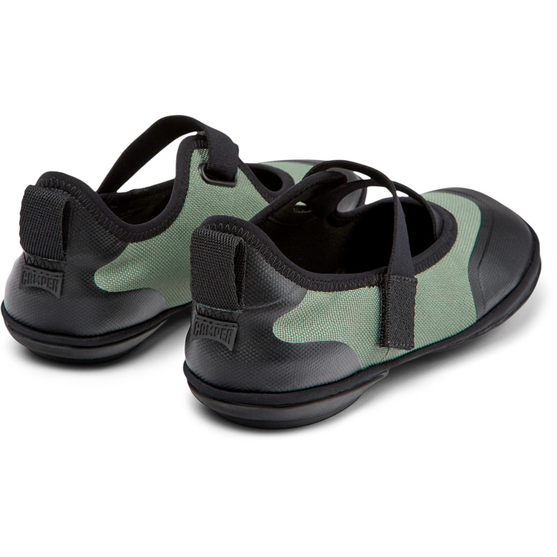 CAMPER Right - Ballerinas For Women - Green, Size 35, Cotton Fabric
