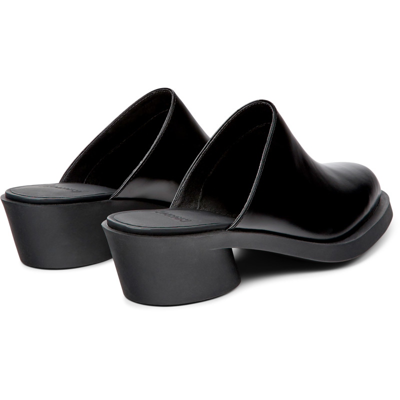 CAMPER Bonnie - Clogs For Women - Black, Size 41, Smooth Leather