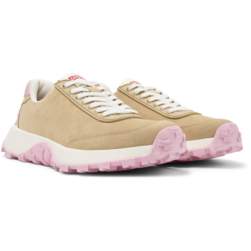 CAMPER Drift Trail VIBRAM - Scarpe Basse Per Donna - Beige, Taglia 38, Tessuto In Cotone