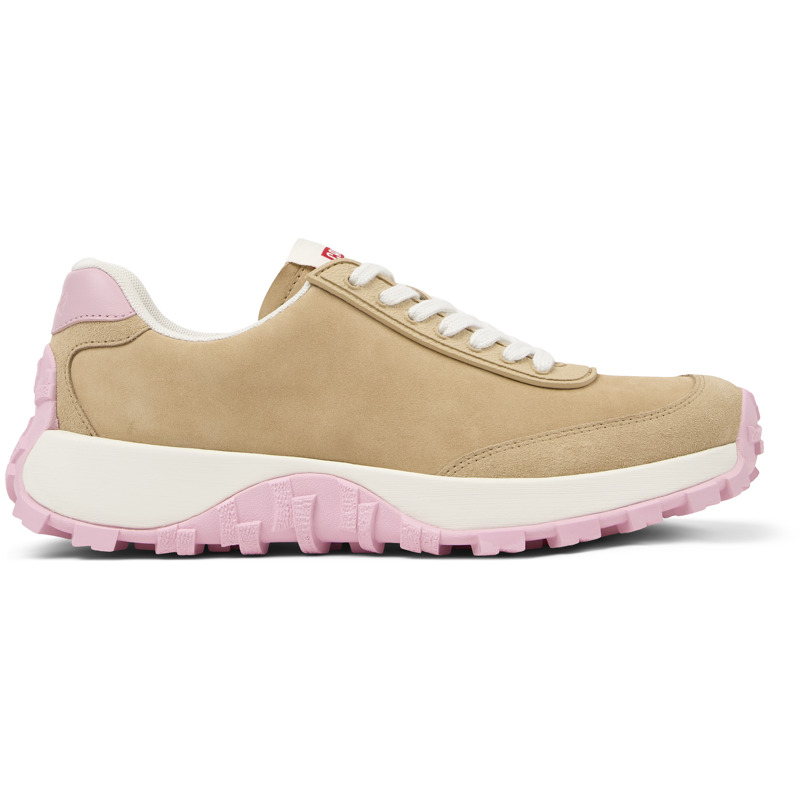 CAMPER Drift Trail VIBRAM - Scarpe Basse Per Donna - Beige, Taglia 38, Tessuto In Cotone