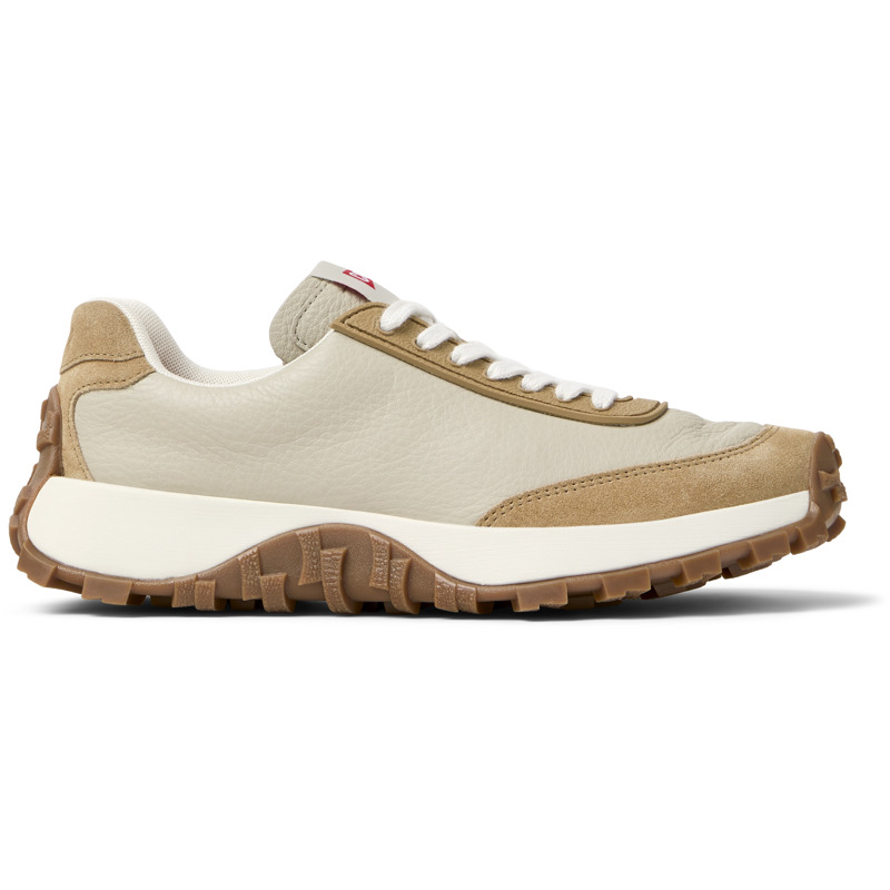 CAMPER Drift Trail - Casual para Mujer - Beige, talla 42, Piel Lisa/Piel Vuelta