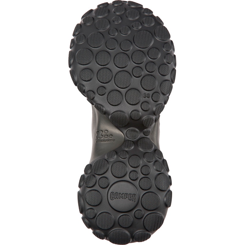 CAMPER Pelotas Mars - Sneakers For Women - Black,Grey,Green, Size 36, Cotton Fabric