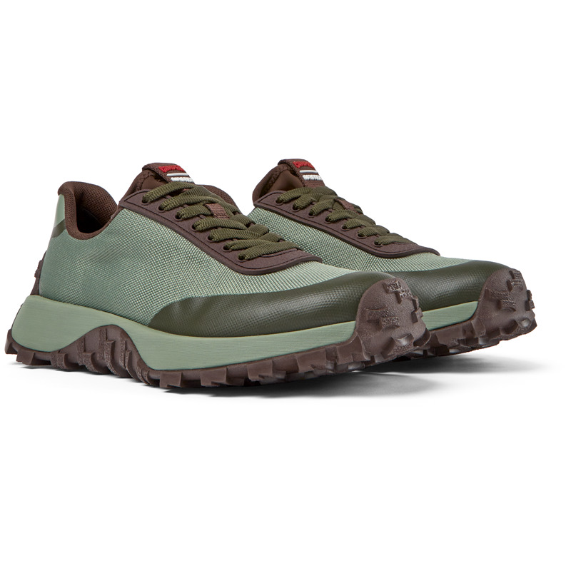 CAMPER Drift Trail VIBRAM - Sneakers Para Mujer - Verde, Talla 38, Textil