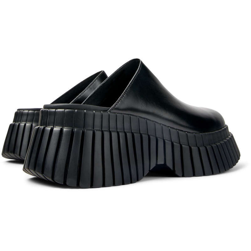 CAMPER BCN - Clogs For Women - Black, Size 3, Smooth Leather