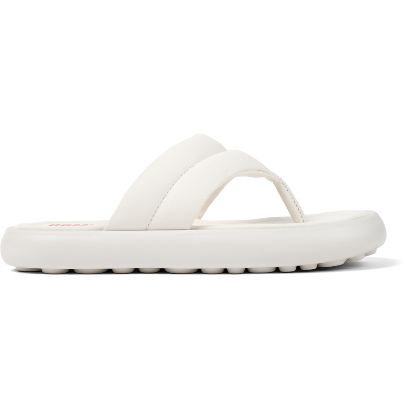 CAMPER Pelotas Flota - Sandals For Women - White, Size 41, Smooth Leather