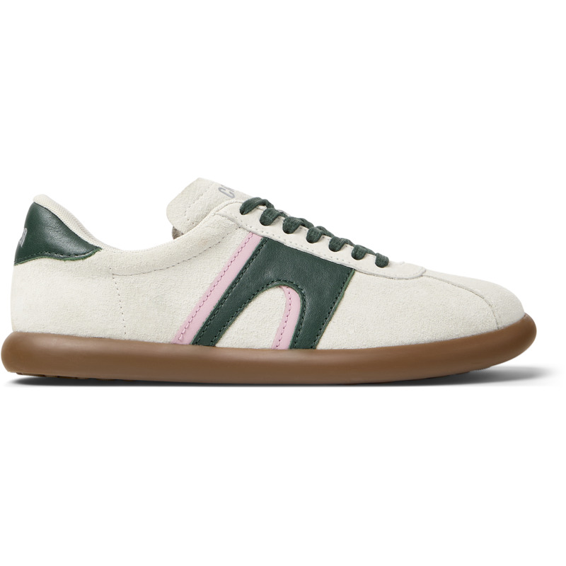 CAMPER Pelotas Soller - Casual para Mujer - Blanco, talla 35, Piel Vuelta/Piel Lisa