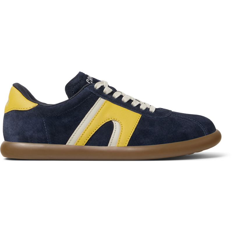 CAMPER Pelotas Soller - Casual para Mujer - Azul, talla 35, Piel Vuelta/Piel Lisa