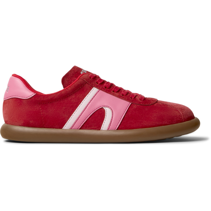 CAMPER Pelotas Soller - Casual para Mujer - Rojo, talla 35, Piel Vuelta/Piel Lisa