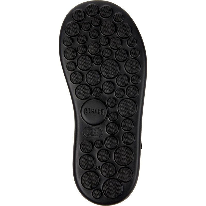 CAMPER Pelotas Flota - Sandals For Women - Black, Size 37, Cotton Fabric