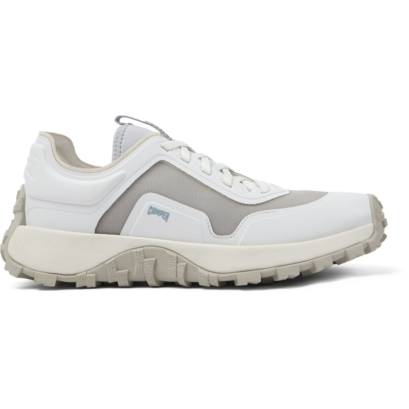 CAMPER Drift Trail - Sneakers For Women - White,Grey, Size 6, Cotton Fabric