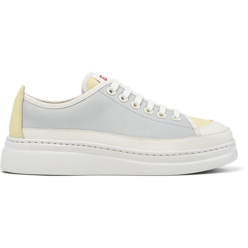 CAMPER Twins - Casual para Mujer - Blanco,Amarillo,Gris, talla 36, Piel Lisa
