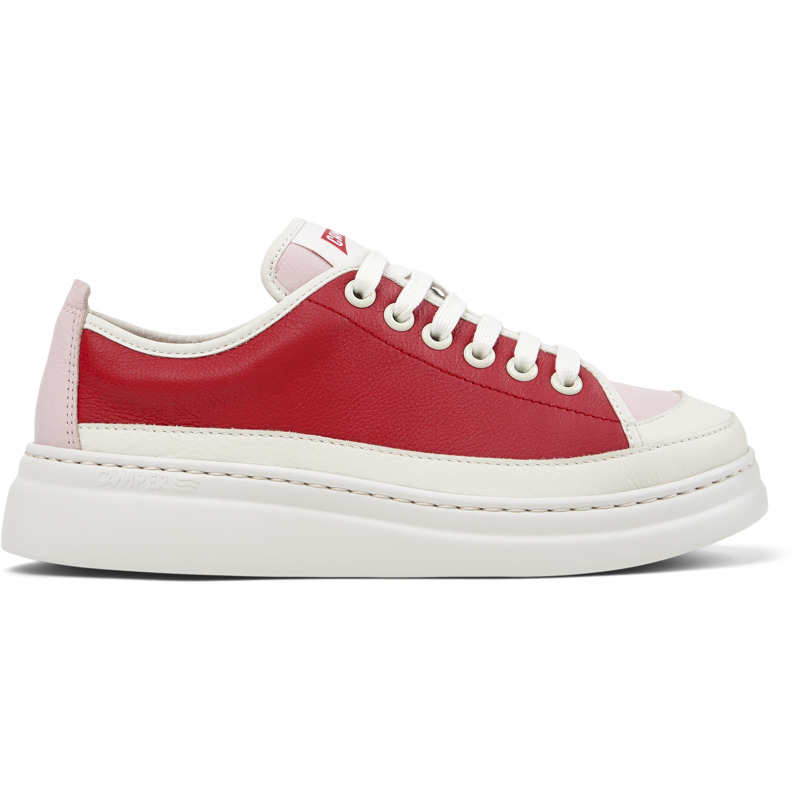 CAMPER Twins - Zapatillas para Mujer - Blanco,Rosa,Rojo, talla 36, Piel Lisa