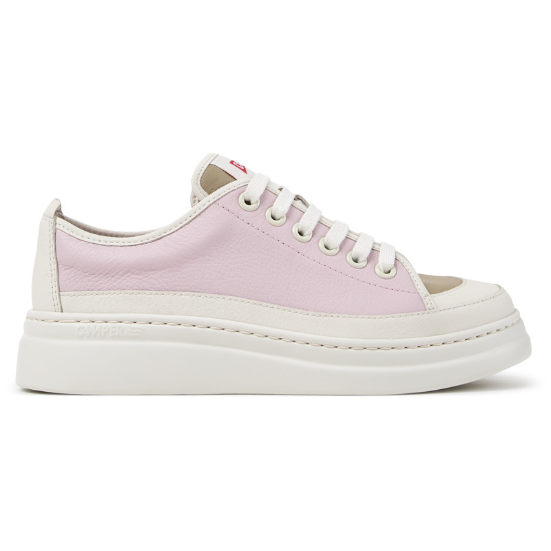 CAMPER Twins - Casual para Mujer - Blanco,Rosa,Beige, talla 35, Piel Lisa