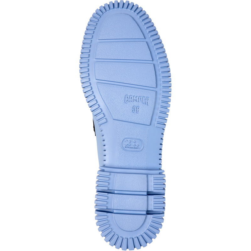 CAMPER Pix - Elegante Schuhe Für Damen - Schwarz,Blau, Größe 35, Glattleder