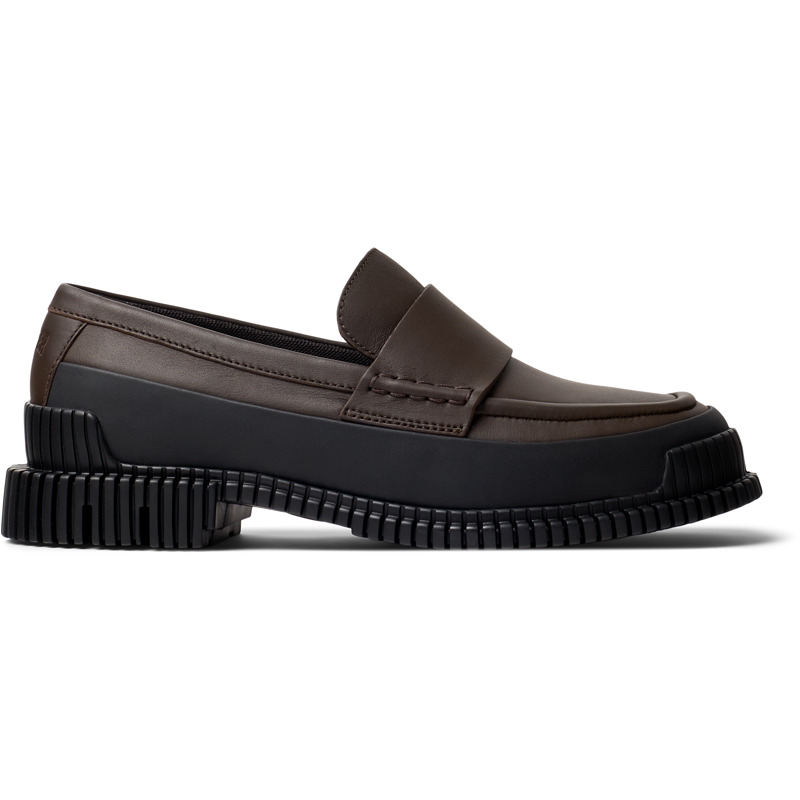 CAMPER Pix - Elegante Schuhe Für Damen - Braun ,Schwarz, Größe 37, Glattleder