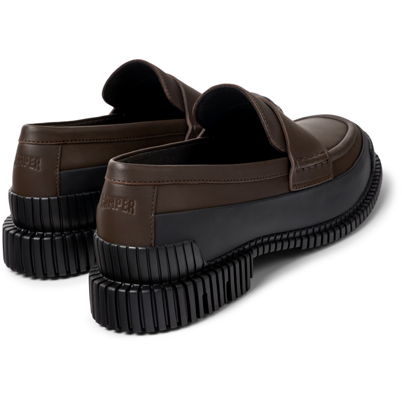 CAMPER Pix - Elegante Schuhe Für Damen - Braun ,Schwarz, Größe 37, Glattleder