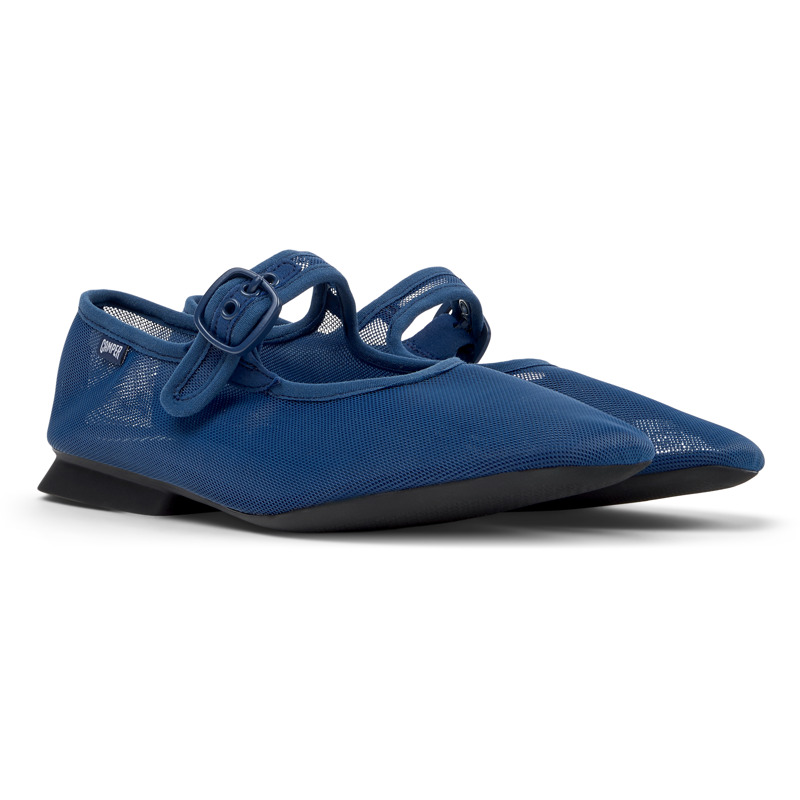 Camper Casi Myra - Ballerinas For Women - Blue, Size 38, Cotton Fabric - 2