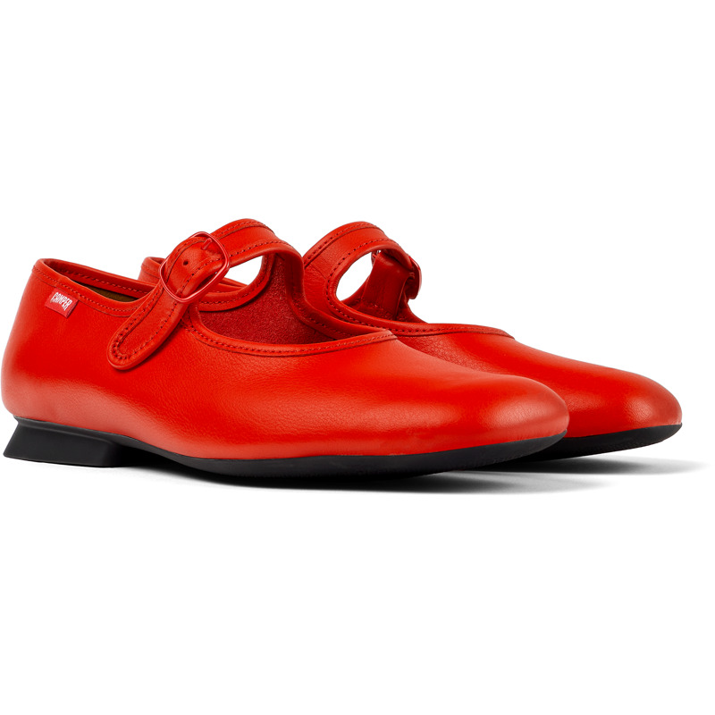 CAMPER Casi Myra - Ballerinas For Women - Red, Size 40, Smooth Leather