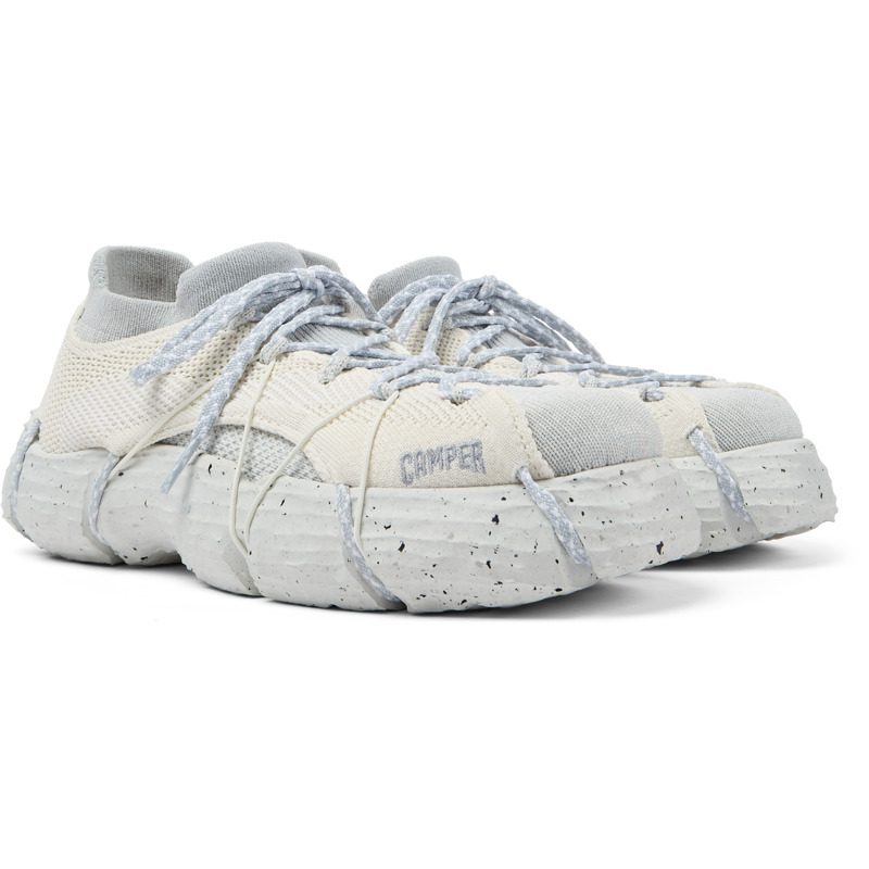 Shop Camper Sneakers For Women In White,grey