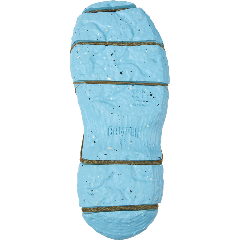  CAMPER ROKU - Sneakers Για Γυναικεία - Πράσινο,Μπλε,Γκρι, Μέγεθος 35, Cotton fabric - 4