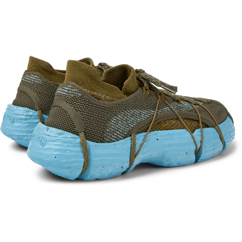  CAMPER ROKU - Sneakers Για Γυναικεία - Πράσινο,Μπλε,Γκρι, Μέγεθος 35, Cotton fabric - 3