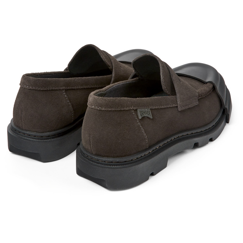 CAMPER Junction - Loafers For Women - Grey, Size 3, Suede