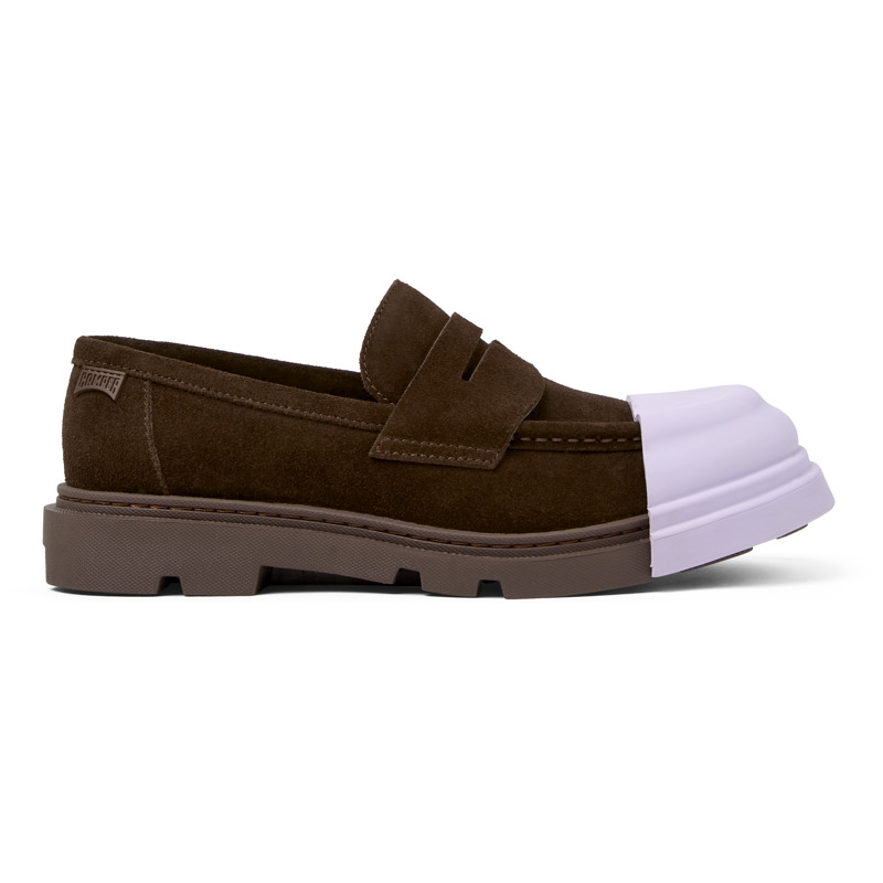 CAMPER Junction - Elegante Schuhe Für Damen - Braun, Größe 38, Veloursleder