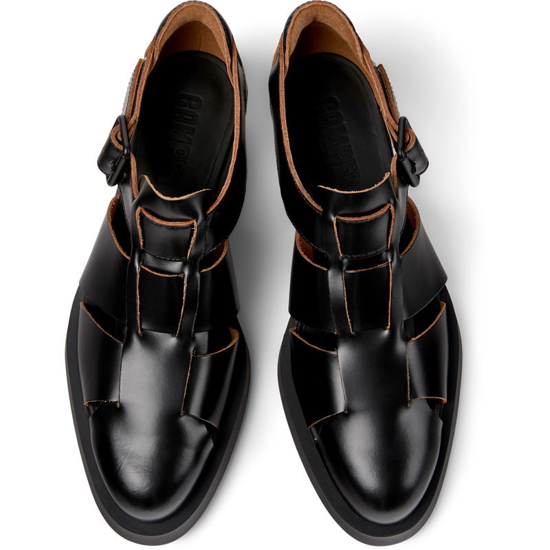 CAMPER Bonnie - Elegante Schuhe Für Damen - Schwarz, Größe 40, Glattleder