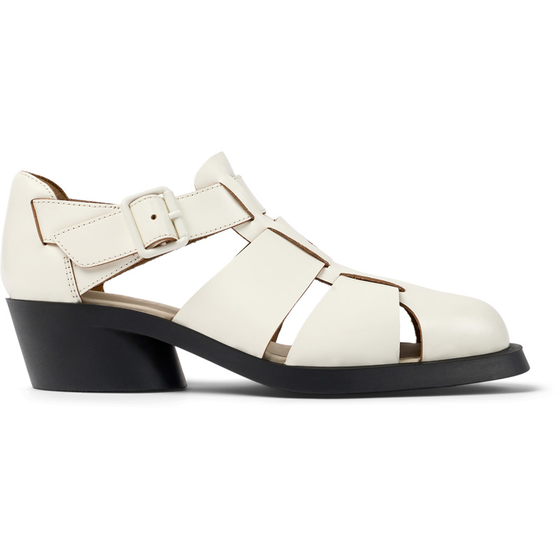 CAMPER Bonnie - Chaussures Habillées Pour Femme - Blanc, Taille 36, Cuir Lisse