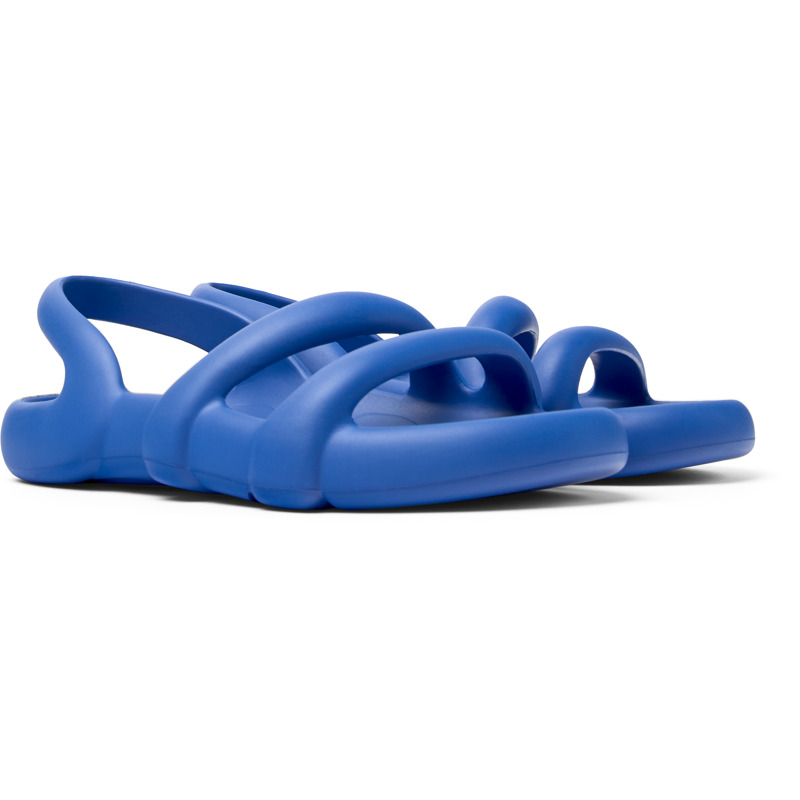 CAMPER Kobarah Flat - Sandals For Women - Blue, Size 37, Synthetic