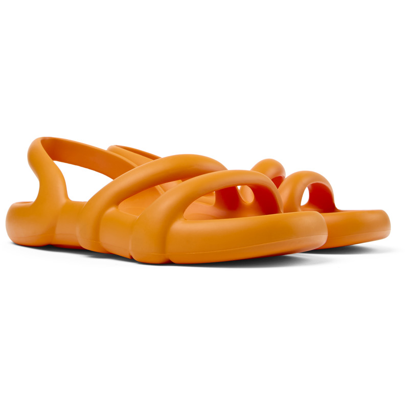 CAMPER Kobarah Flat - Sandals For Women - Orange, Size 42, Synthetic