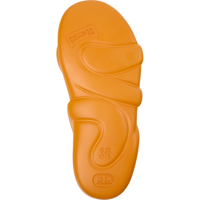 CAMPER Kobarah Flat - Sandals For Women - Orange, Size 42, Synthetic