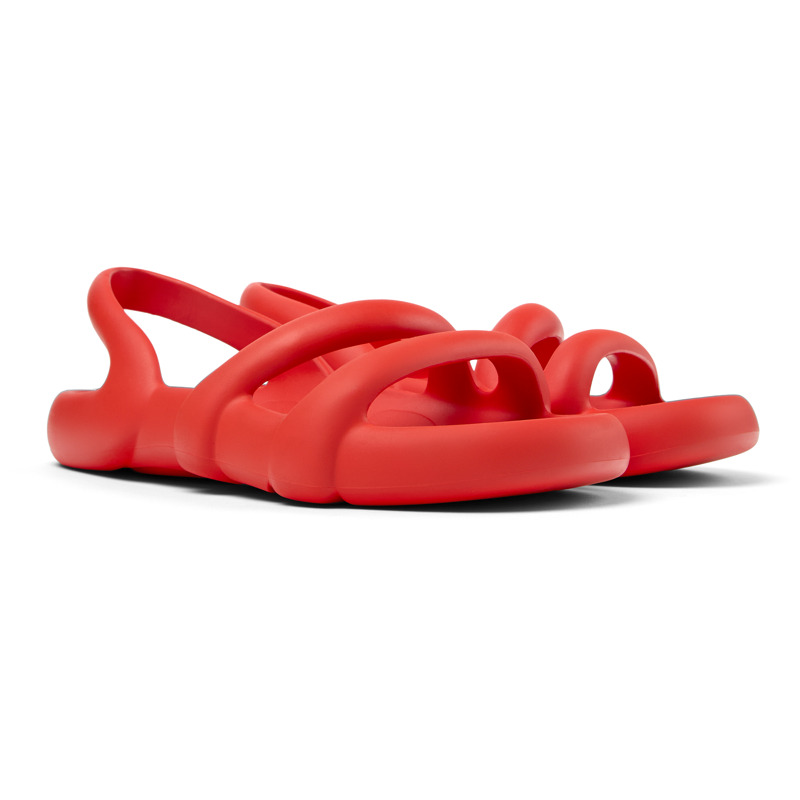 CAMPER Kobarah Flat - Sandals For Women - Red, Size 35, Synthetic