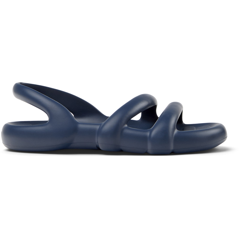 CAMPER Kobarah Flat - Sandalias para Mujer - Azul, talla 36, Sintético