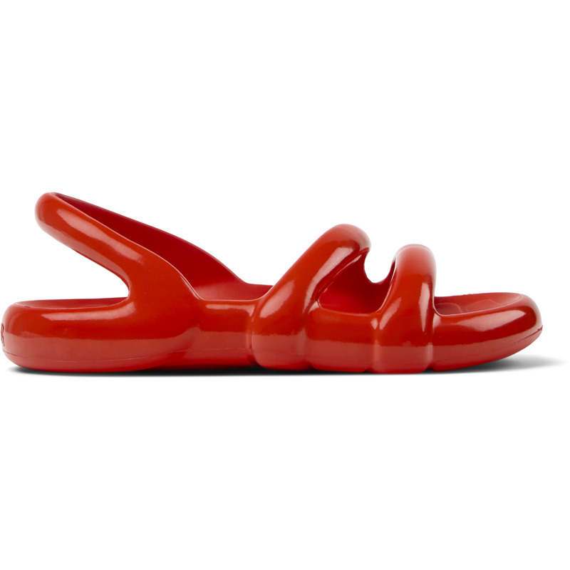 Camper Kobarah Slingback Flat Sandal In Red