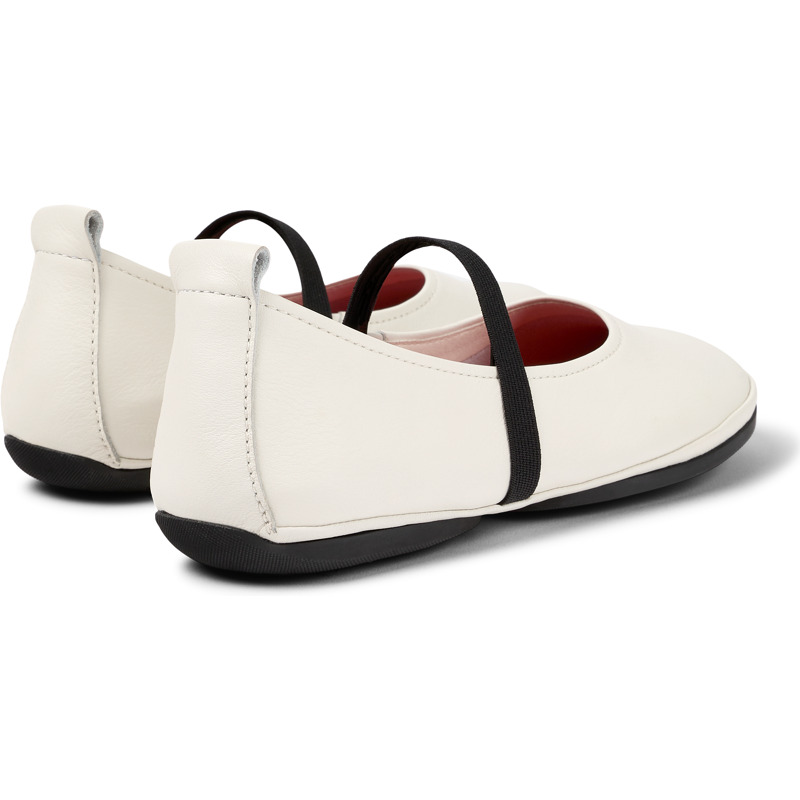 Camper Right - Ballerinas For Women - White, Size 40, Smooth Leather