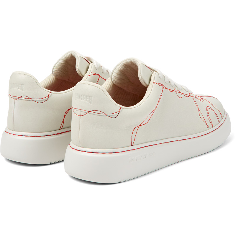 Camper Twins - Sneakers For Women - White, Size 35, Smooth Leather