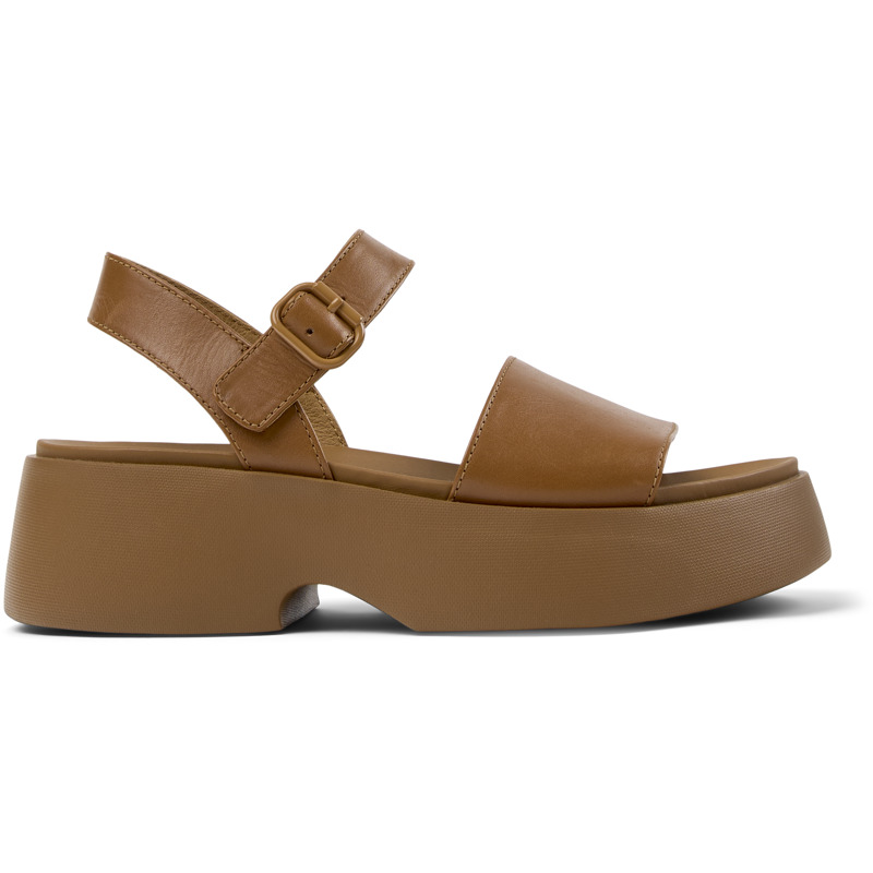 CAMPER Tasha - Zapatos de vestir para Mujer - Marron, talla 35, Piel Lisa