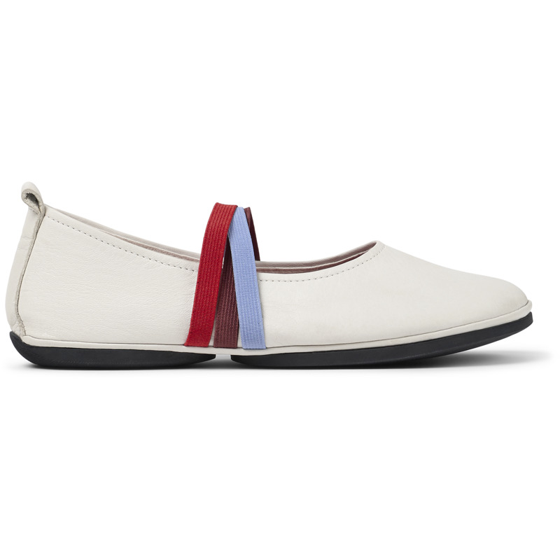 CAMPER Twins - Elegante Schuhe Für Damen - Weiß, Größe 40, Glattleder