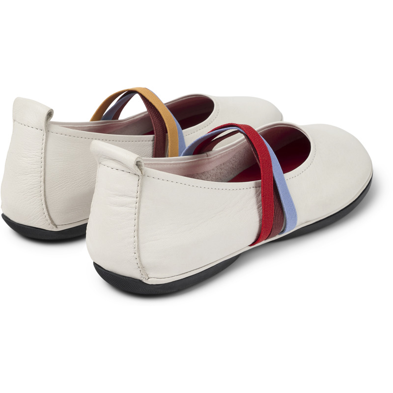 CAMPER Twins - Chaussures Habillées Pour Femme - Blanc, Taille 36, Cuir Lisse