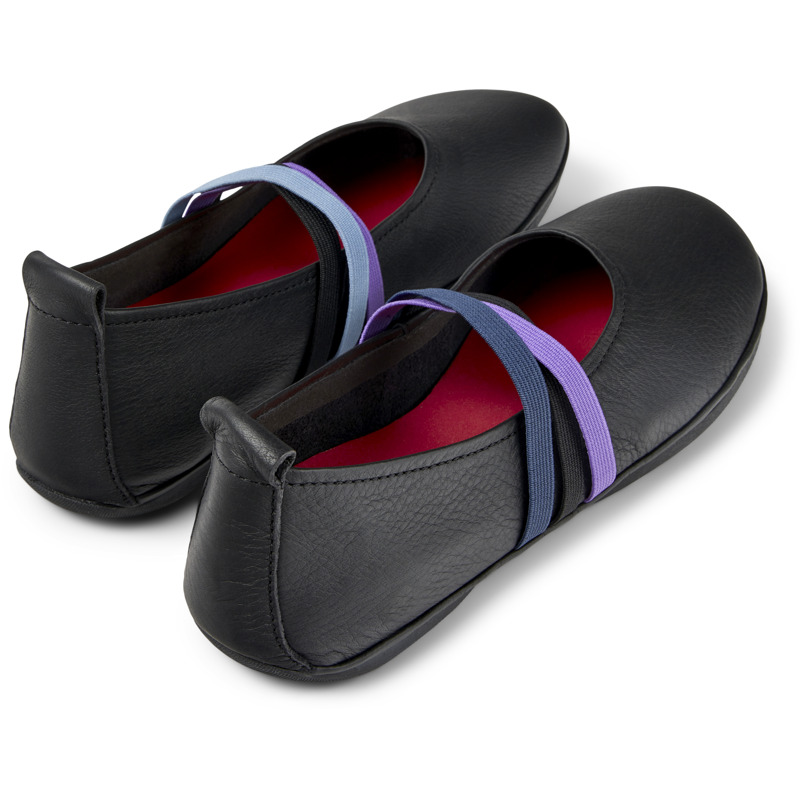 CAMPER Twins - Elegante Schuhe Für Damen - Schwarz, Größe 39, Glattleder