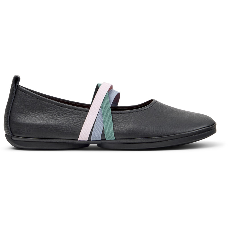 CAMPER Twins - Zapatos planos para Mujer - Negro, talla 41, Piel Lisa