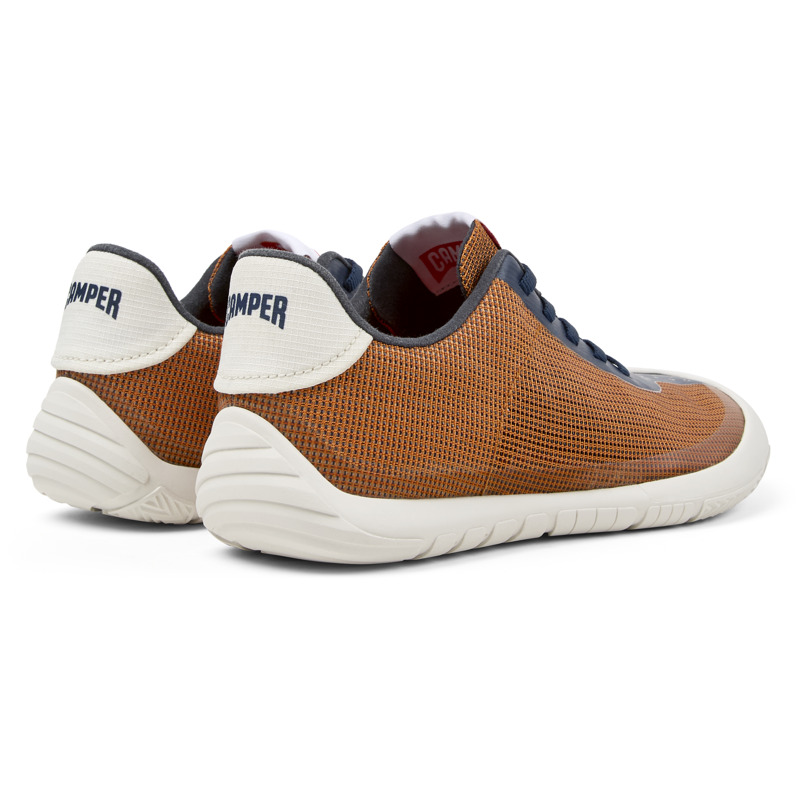 CAMPER Camper X INEOS Britannia - Sneakers Για Γυναικεία - Πορτοκαλί,Μπλε,Λευκό, Μέγεθος 37, Cotton Fabric