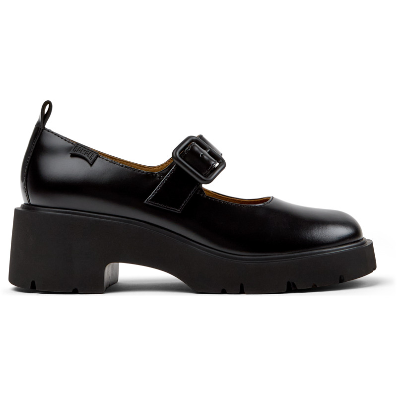 CAMPER Milah - Sapatos Casuais Para  Mulher - Preto, Tamanho 39, Pele Lisa