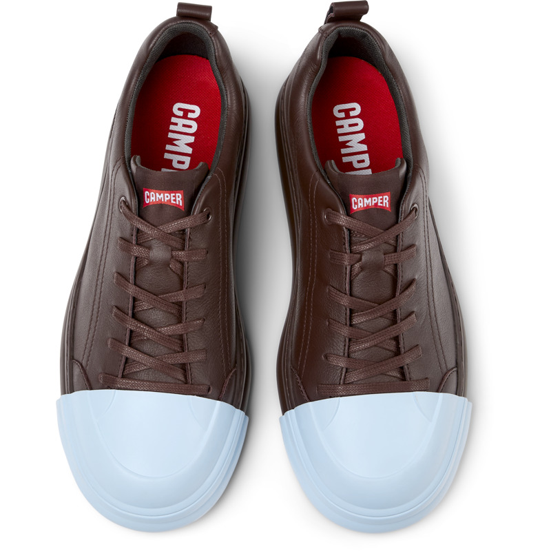 CAMPER Junction Runner - Sneaker Für Damen - Burgund, Größe 35, Glattleder