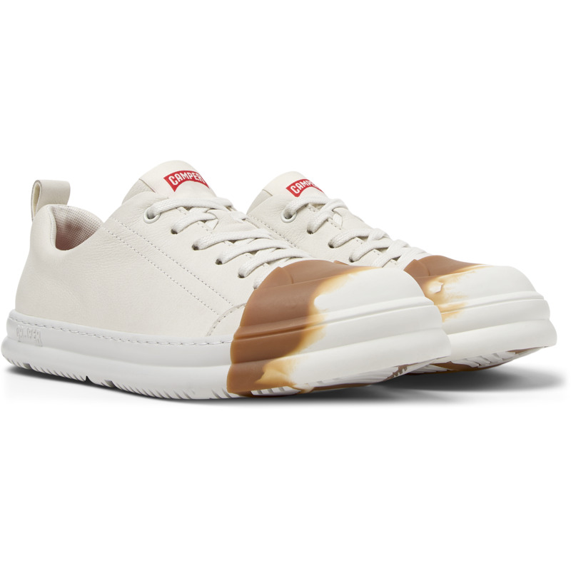 Camper Flat Shoes For Women In White