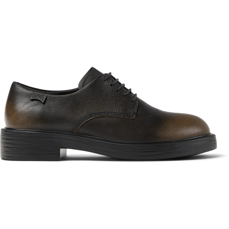 CAMPER Dean - Zapatos planos para Mujer - Negro,Marron, talla 39, Piel Lisa