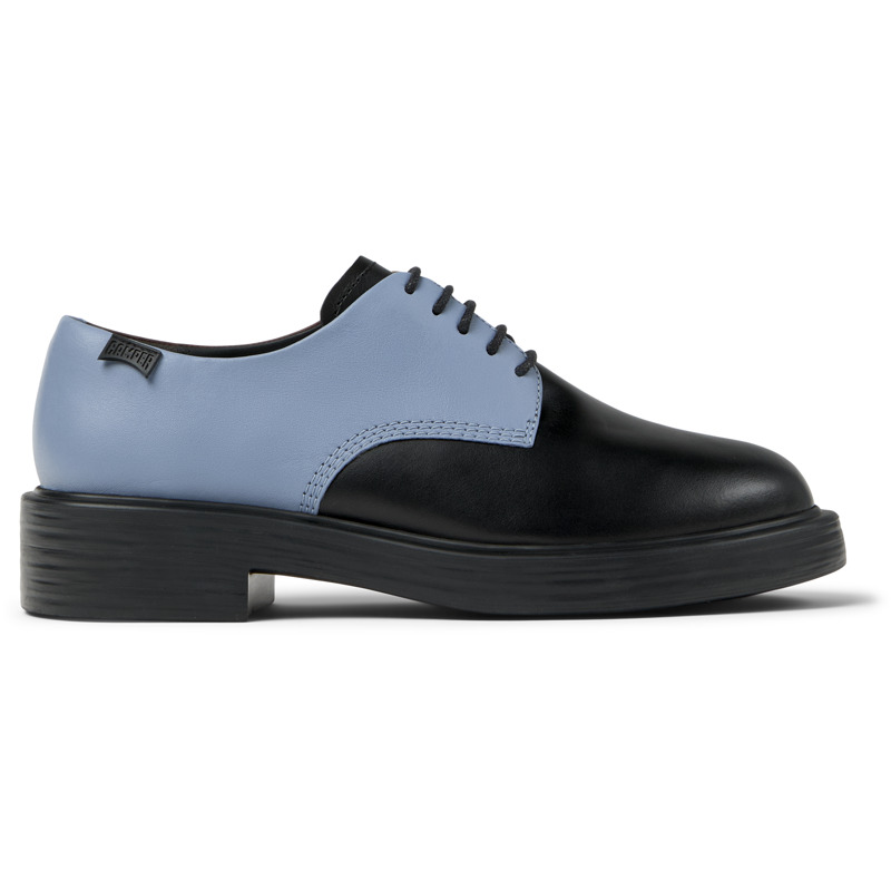 CAMPER Twins - Zapatos planos para Mujer - Negro,Azul,Marron, talla 35, Piel Lisa