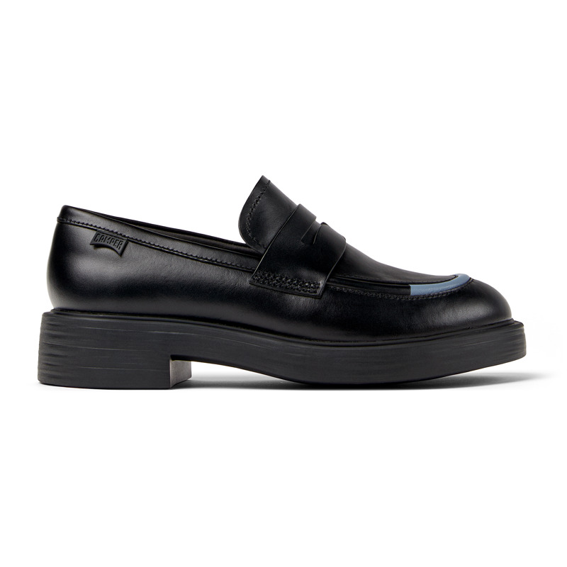 CAMPER Twins - Elegante Schuhe Für Damen - Schwarz, Größe 35, Glattleder